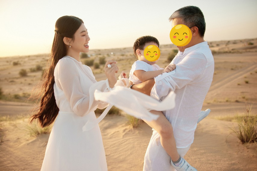 Hình ảnh hiếm về đời tư Quế Trân