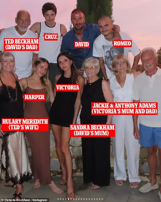Gia đình Beckham vui vẻ ở Ý, Brooklyn vắng mặt