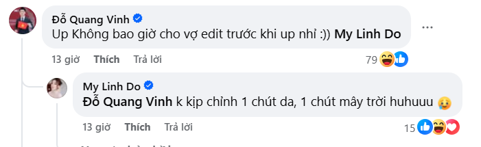 Phản hồi hài hước về ảnh chưa chỉnh sửa