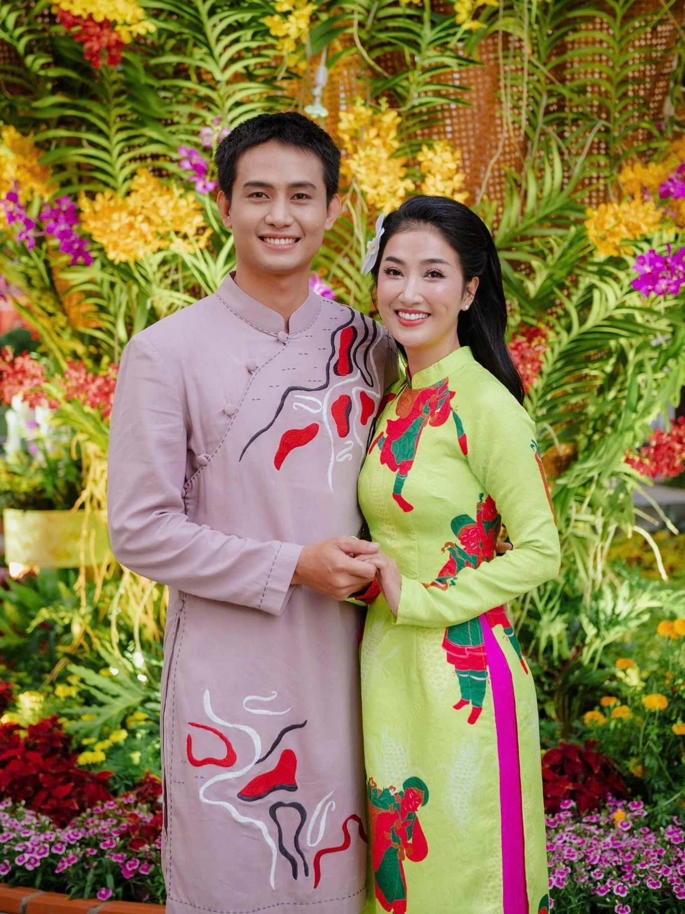 Quỳnh Lam và bạn trai trẻ