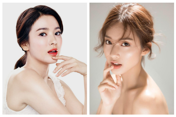 Khả Ngân và Song Hye Kyo được so sánh nhan sắc