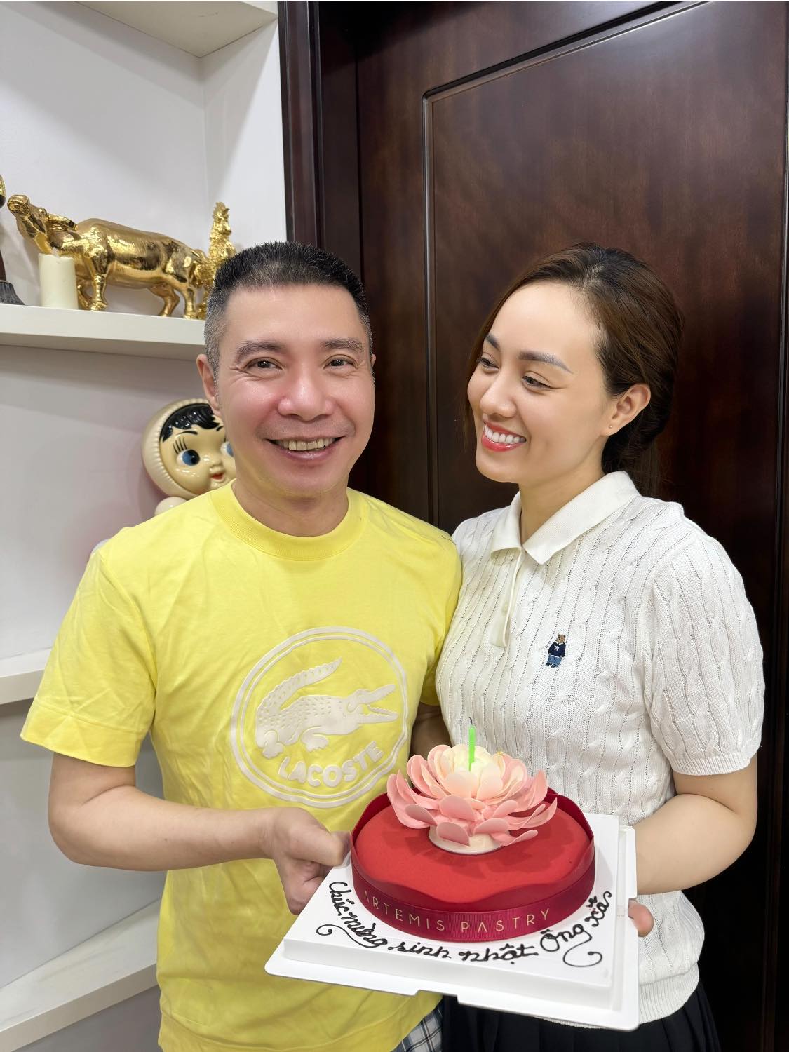 Ngọc Hà từng lên tiếng phủ nhận việc đang mang thai vào cuối tháng 7