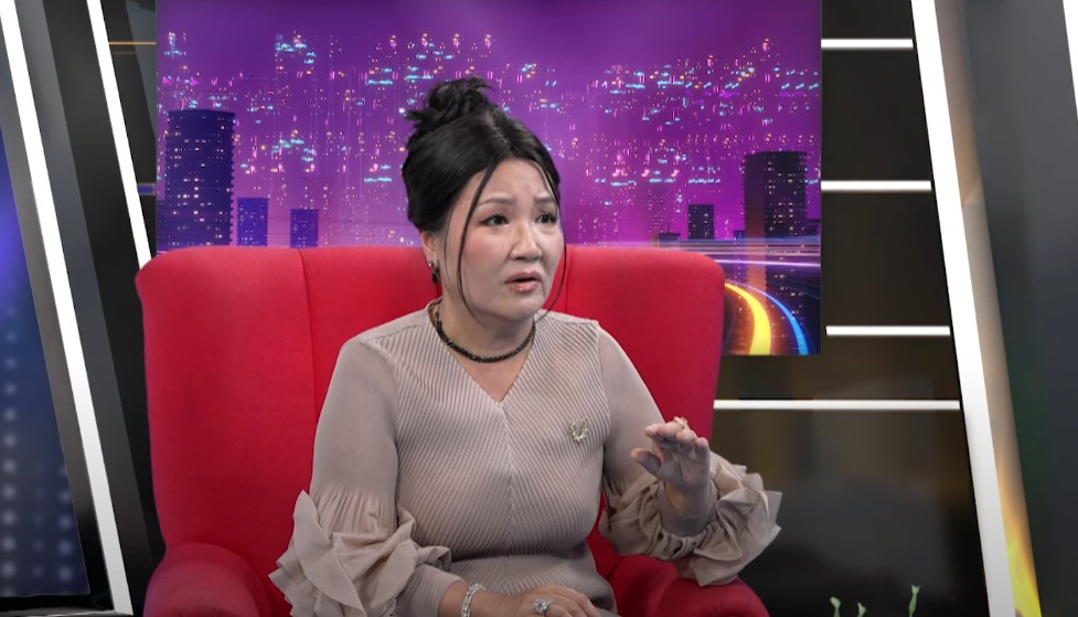 Diễn viên Ngân Quỳnh trong chương trình