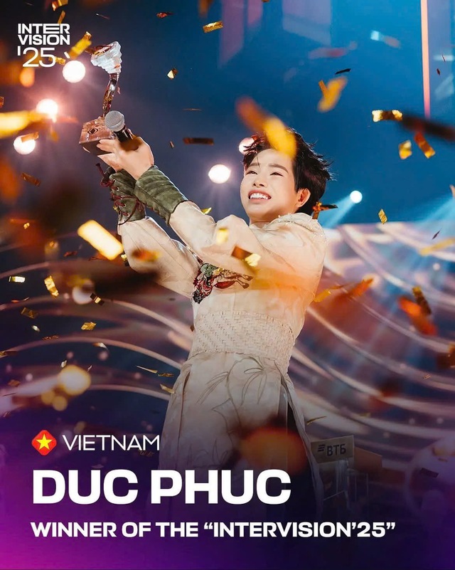 Đức Phúc tại Intervision 2025