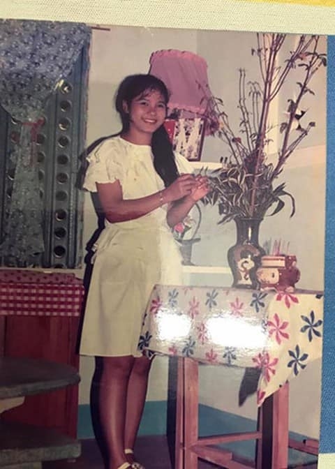 Việt Trinh với nụ cười thiên thần lúc nhỏ
