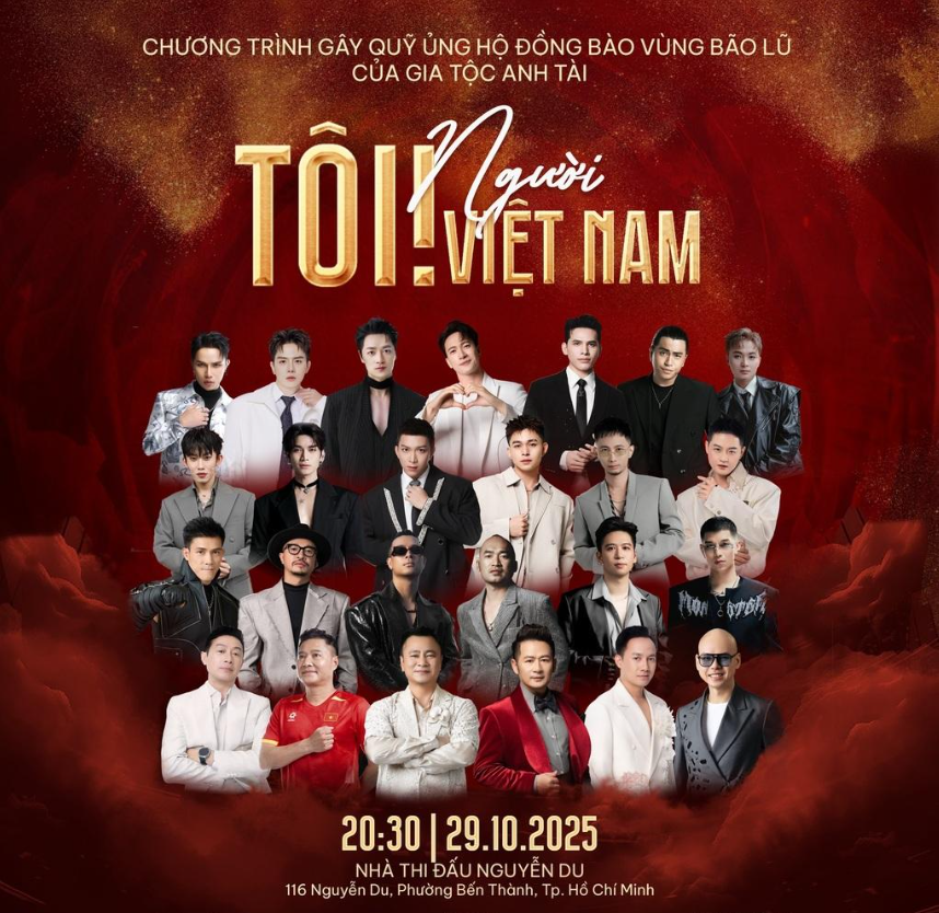 Các nghệ sĩ tham gia đêm nhạc Tôi! Người Việt Nam