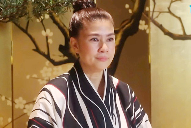 Kim Thư kinh doanh chăm sóc con cái
