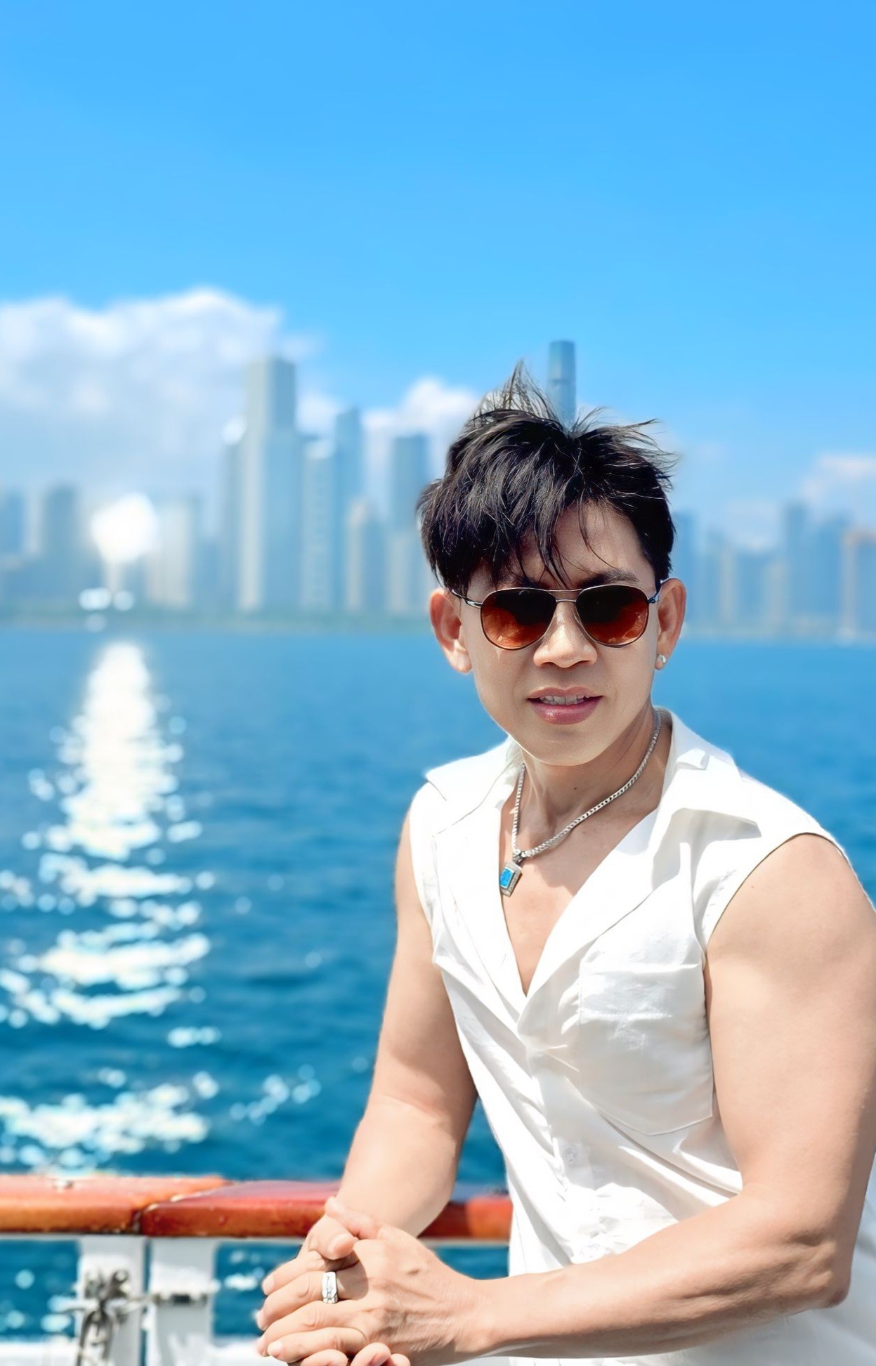 Mai Tuấn tập gym hàng ngày Tập luyện thể thao của Mai Tuấn
