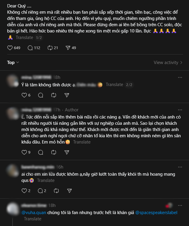 Fan phẫn nộ trên mạng xã hội