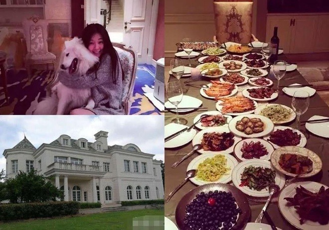 Kiều Hân lớn lên trong nhung lụa