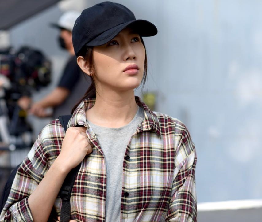 Thúy Ngân tự nhiên, cân đối khi không make-up Thúy Ngân đẹp giản dị khi để mặt mộc