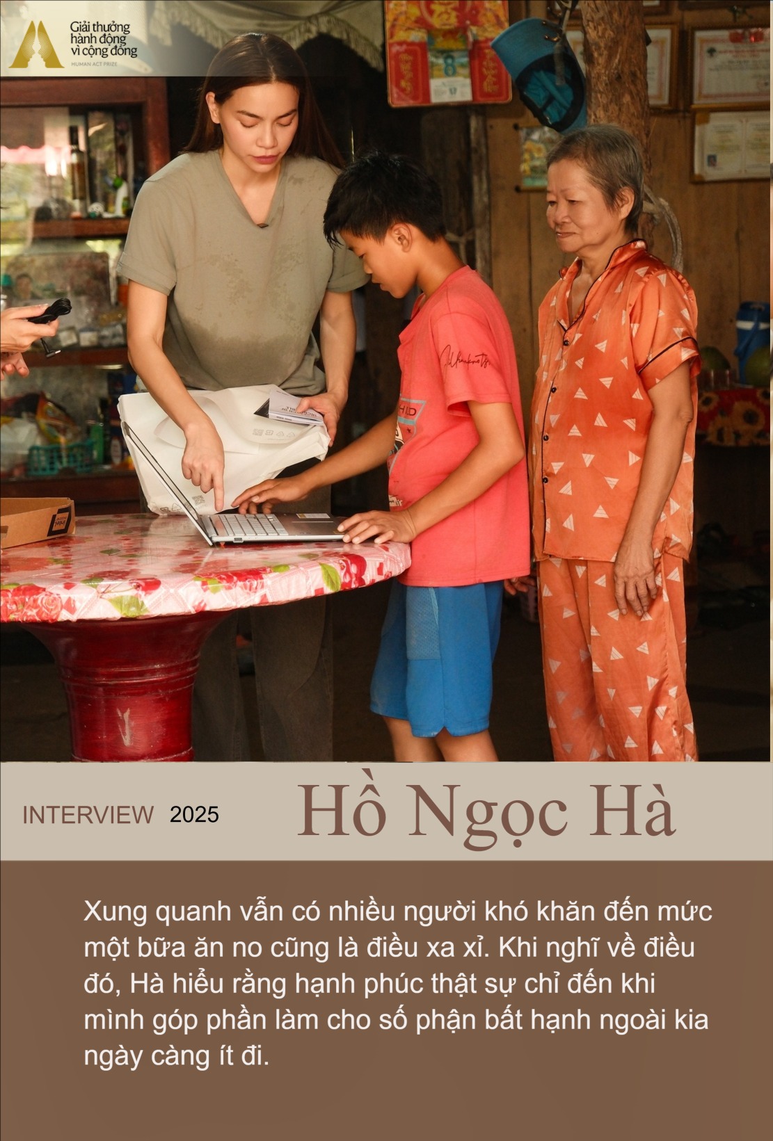 Câu chuyện trao học bổng gây xúc động