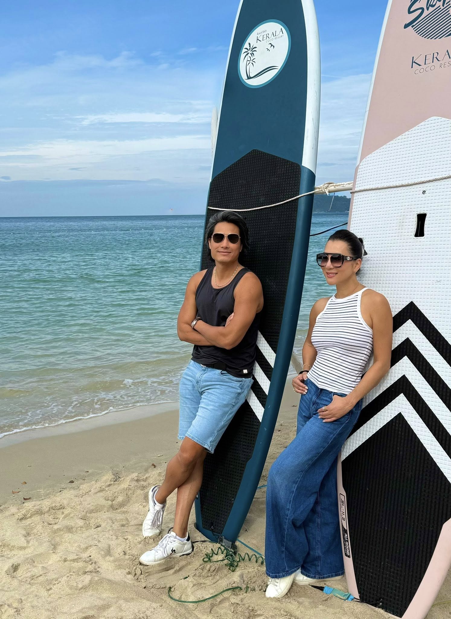 Cặp đôi MC và chồng cũ cùng tận hưởng kỳ nghỉ