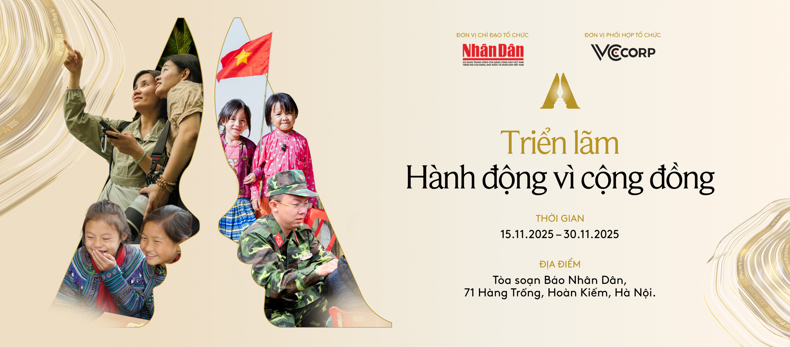 Triển lãm Hành động vì cộng đồng 2025 Không gian triển lãm các dự án tại Human Act Prize 2025