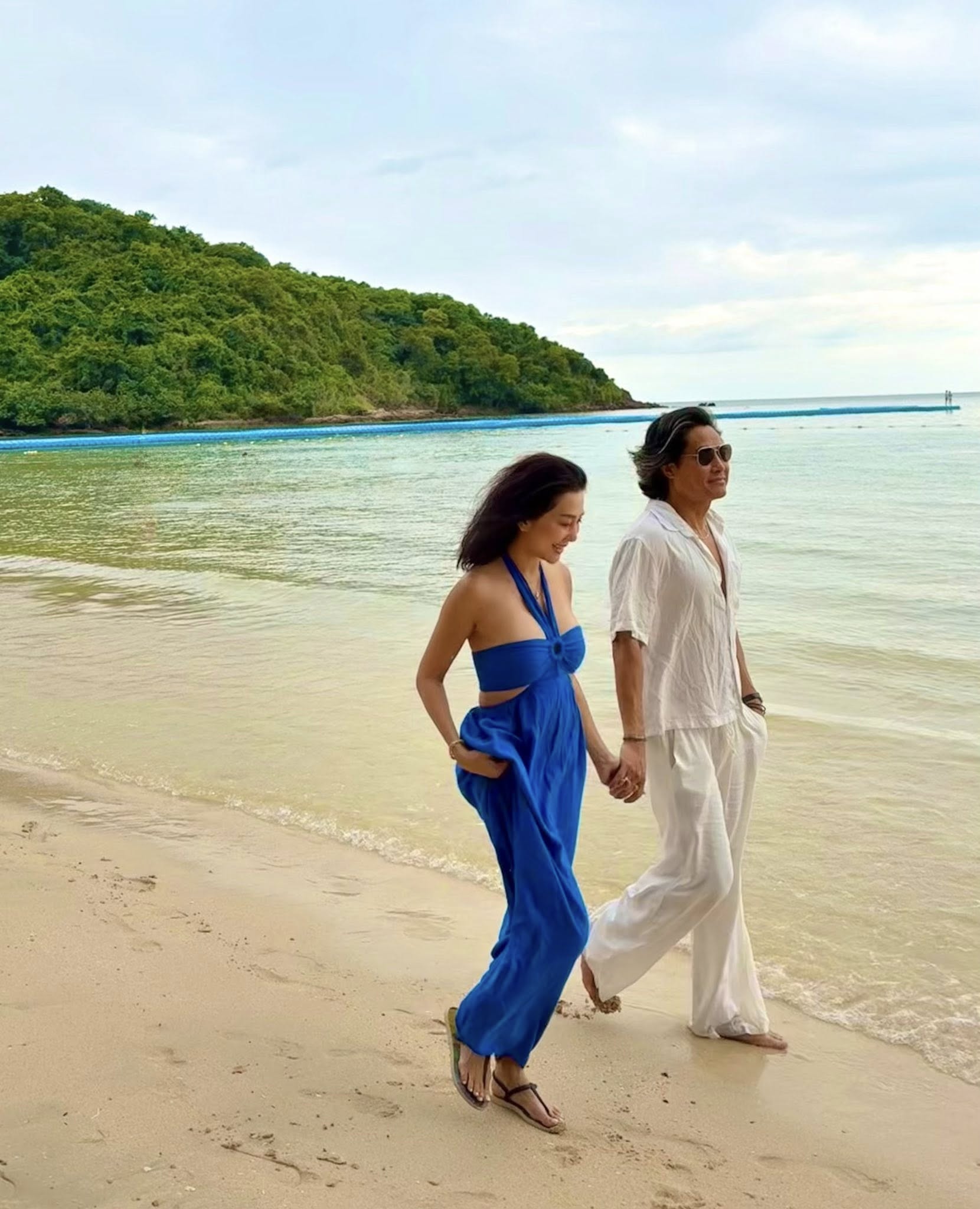 Cảnh biển đẹp tại Ko Samed nơi diễn ra lời cầu hôn