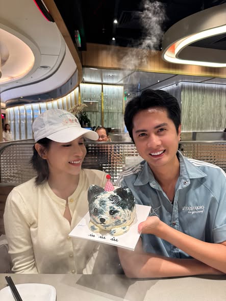 Huỳnh Phương đăng tải hình ảnh đón tuổi mới bên diễn viên Khả Như