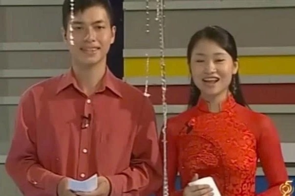 MC Đặng Quốc Hiệp thời còn dẫn chương trình Đường lên đỉnh Olympia MC Đặng Quốc Hiệp trên sóng Đường lên đỉnh Olympia