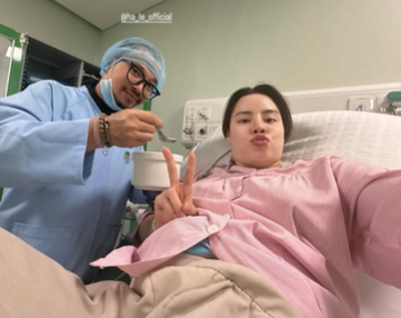 Bà xã Hà Lê nhập viện đi sinh con Gia Linh nhập viện chuẩn bị sinh con