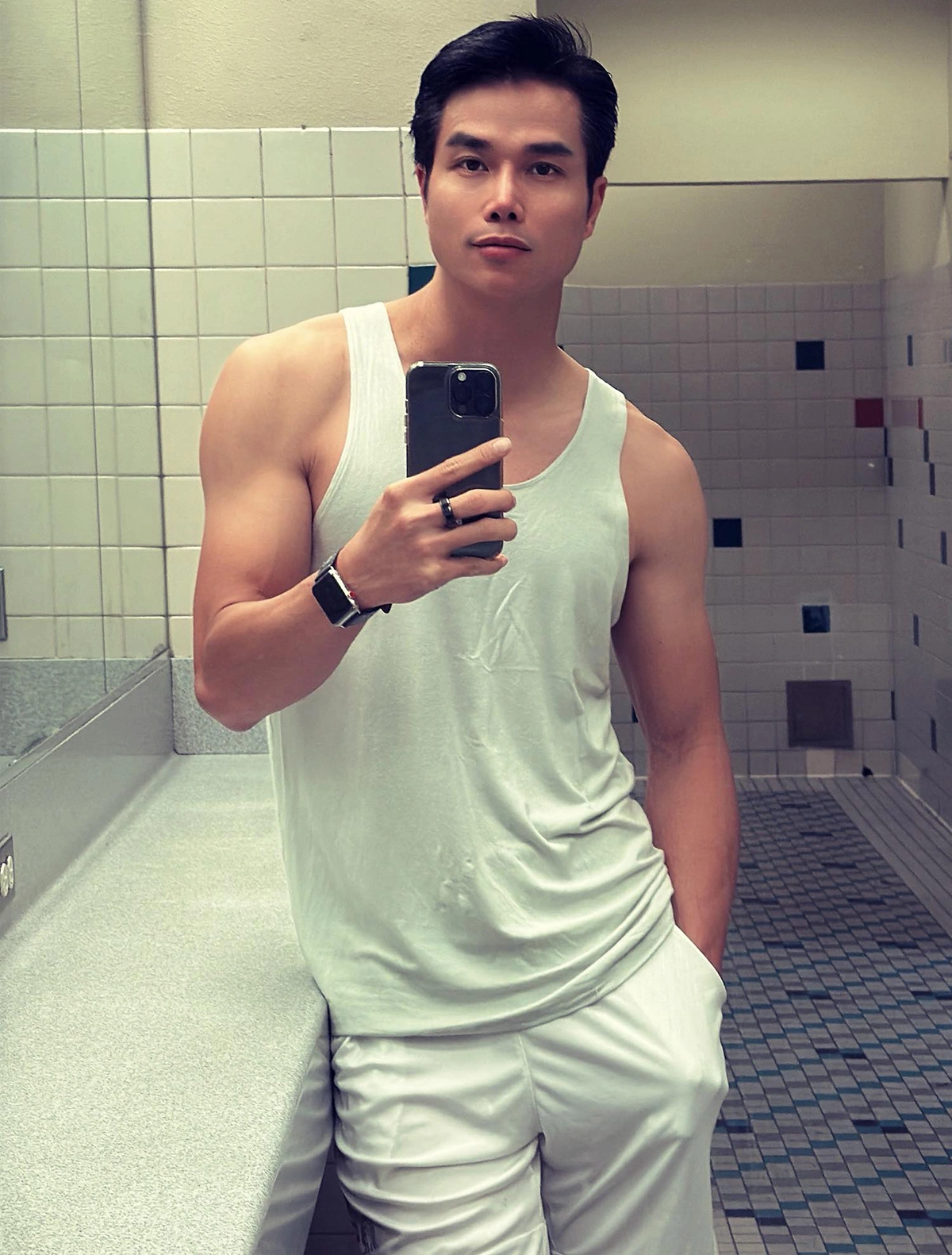 Hình ảnh mới nhất của Tiến Đoàn ở tuổi 42