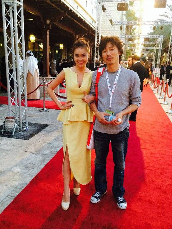 Ninh Dương Lan Ngọc trên thảm đỏ LHP quốc tế