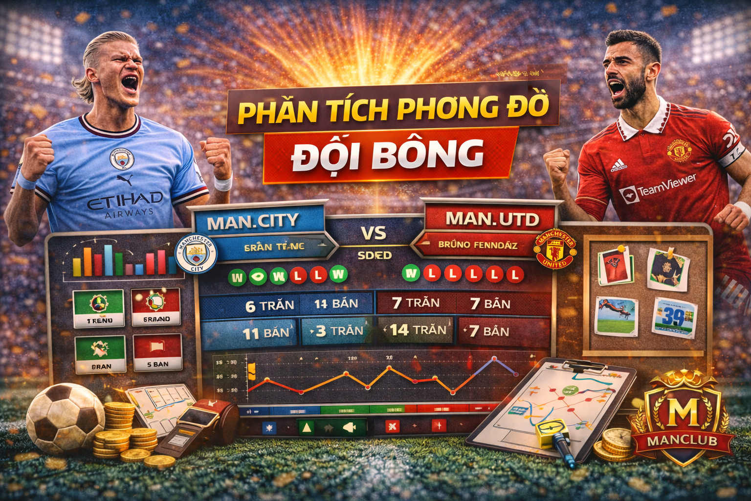 Phân tích phong độ đội bóng