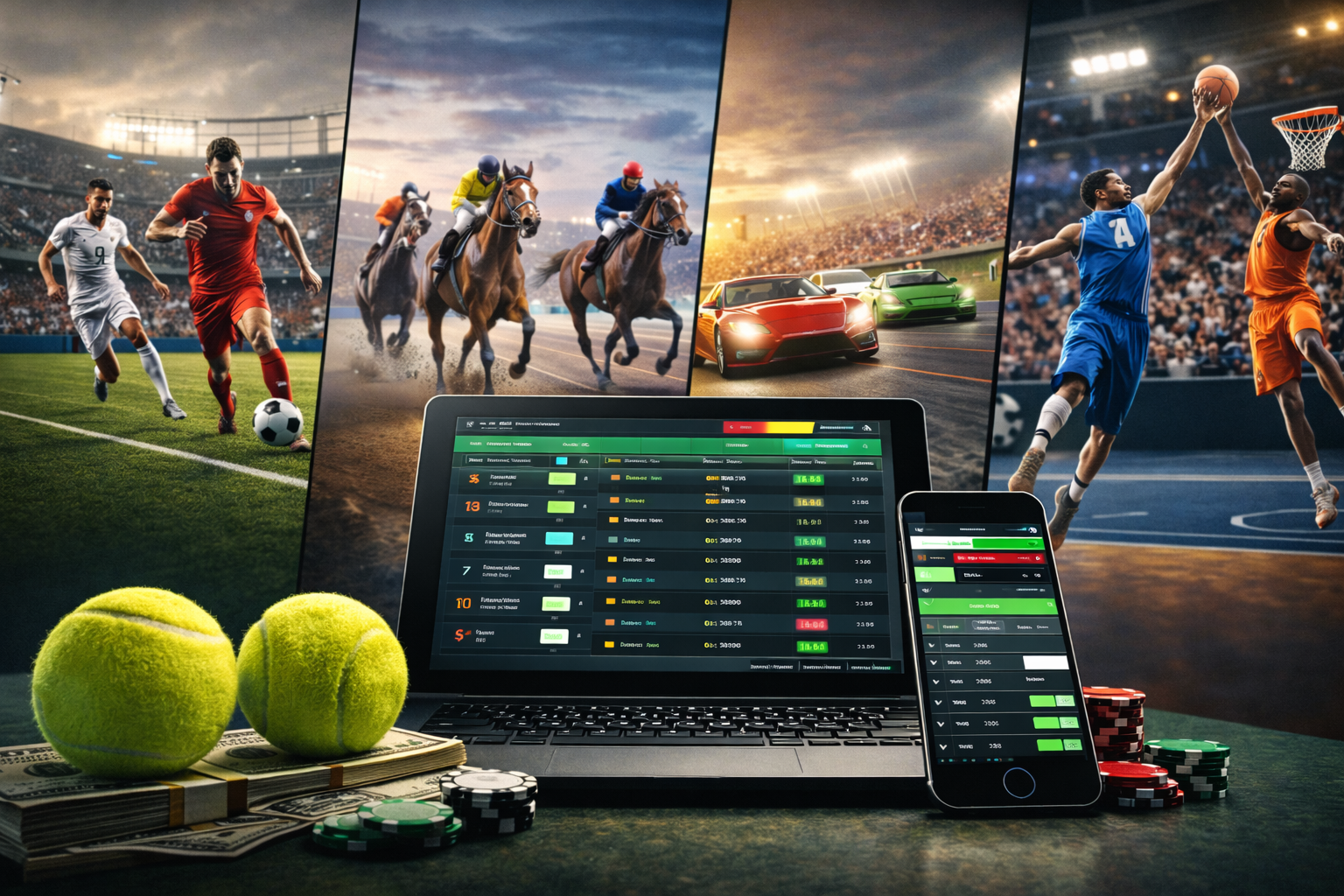 Kèo thể thao ảo đầy màu sắc